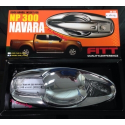 เบ้าหลุม เบ้ารองมือเปิด เบ้าปีก โครเมี่ยม  NAVARA 2014 NISSAN นิสสันนาวาร่า 2014  2 ประตู 2 Door  NP 300 Fitt